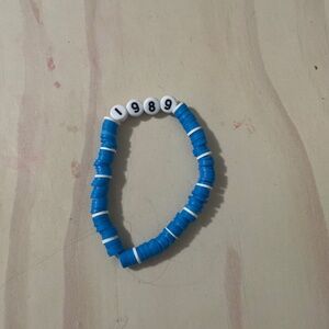 Taylor swift clay bead friendship bracelet